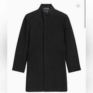 Theory Men's Belvin Melton Wool Blend Coat Size Large MSRP $795